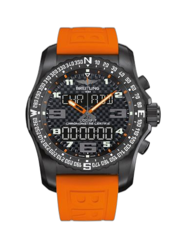 [VB50129Y.BE74.241S] Cockpit B50 Night Mission / Carbon Orange / Rubber / Boutique Edition