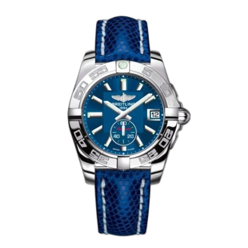 [A3733012/C824/112Z/A16BA.1] Galactic 36 Automatic Stainless Steel / Gun Blue / Teju