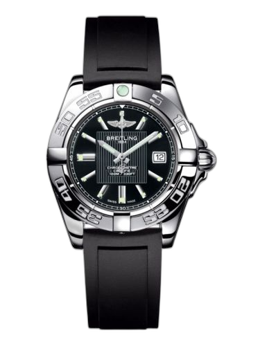 [A71356L2.BA10.133S] Galactic 32 Stainless Steel / Trophy Black / Rubber