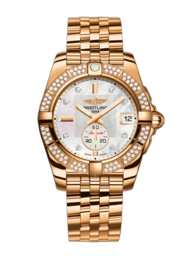 [H3733053.A725.376H] Galactic 36 Automatic Rose Gold / Diamond / Pearl Diamond / Bracelet