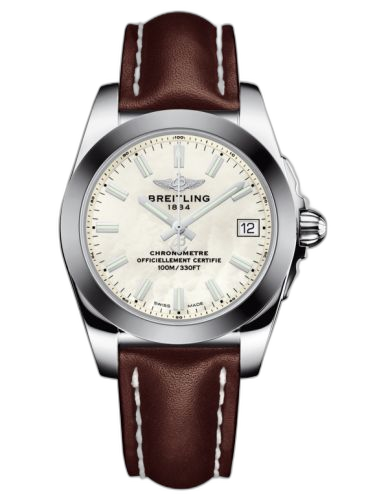 [W7433012.A779.416X] Galactic 36 Stainless Steel / SleekT / Pearl / Calf