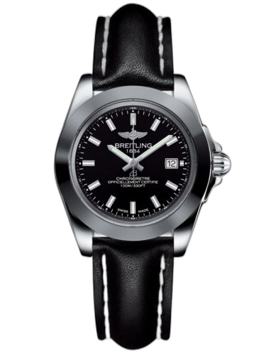 [W7133012/BF62/408X/A14BA.1] Galactic 32 Sleek Edition Stainless Steel / Trophy Black / Calf