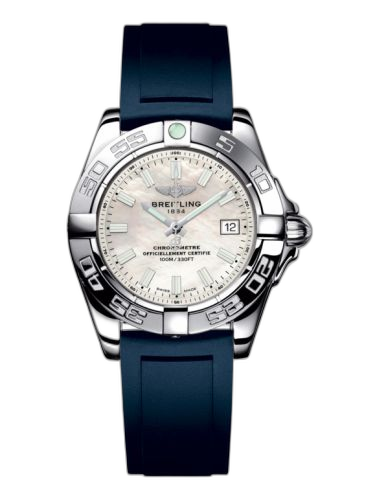 [A71356L2.A787.141S] Galactic 32 Stainless Steel / Pearl / Rubber