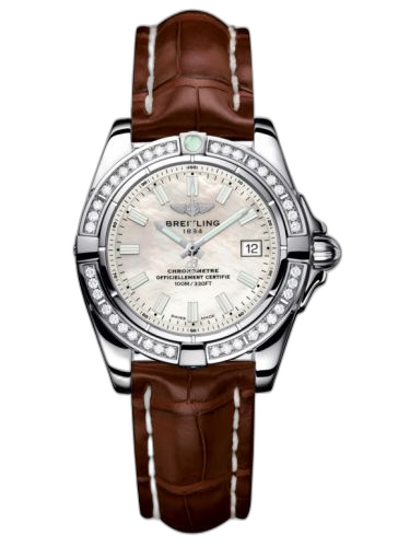 [A71356LA.A787.778P] Galactic 32 Stainless Steel / Diamond / Pearl / Croco