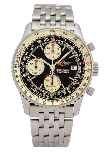 [A13330] Navitimer Breitling Fighters Black