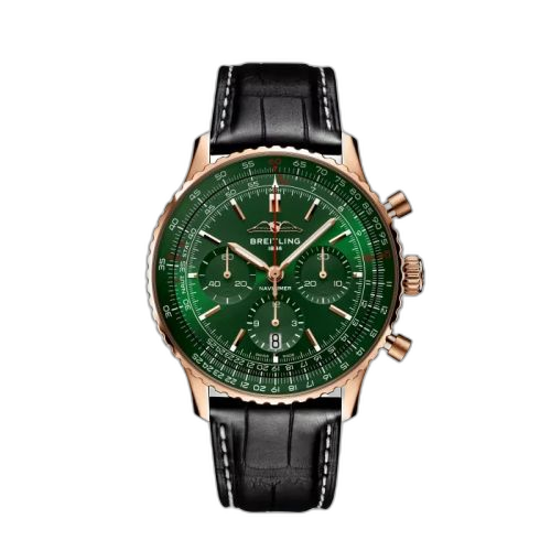 [RB01385A1L1P1] Navitimer B01 Chronograph 43 Red Gold / Korea