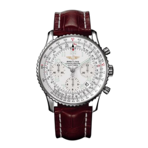 [A2332212/G533] Navitimer Silver / Alligator