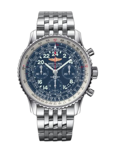 [AB0210B4/C917/447A] Cosmonaute Stainless Steel / Blue / Bracelet