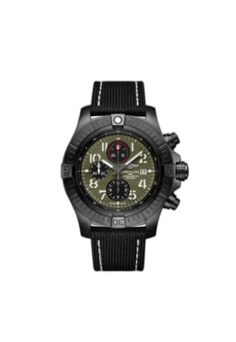 [V133751A1L1X1] Avenger Chronograph 48 Night Mission / Green / Military / Pin