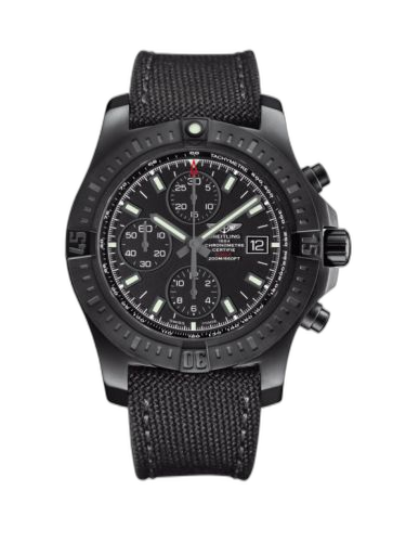 [M1338810.BF01.109W] Colt Chronograph Automatic Blacksteel / Volcano Black / Military
