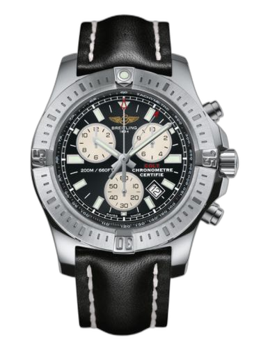 [A73388111B1X1 (aka: A7338811.BD43.435X)] Colt Chronograph Volcano Black / Calf / Pin