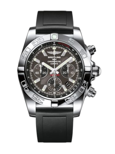 [AB011012.M524.131S] Chronomat 44 Stainless Steel / Carbon Black / Rubber