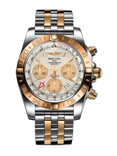 [CB042012.G755.375C] Chronomat 44 GMT Stainless Steel / Rose Gold / Sierra Silver / Bracelet