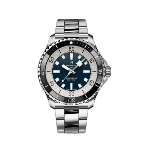 [A17376211C1A1] SuperOcean Automatic 44 Stainless Steel / Blue / Bracelet