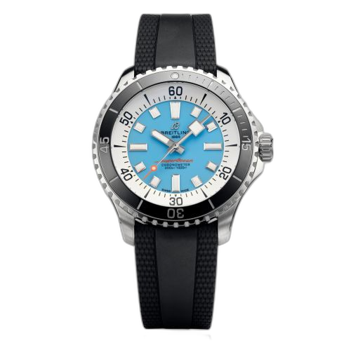 [A173763A1C1S1] SuperOcean Automatic 44 Stainless Steel / Ice Blue / Bucherer