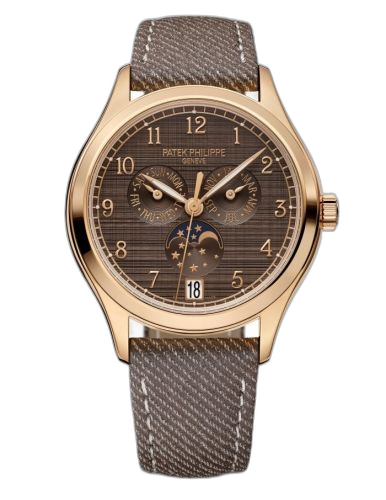 [4946R-001] Annual Calendar 4946 Stainless Steel / Blue