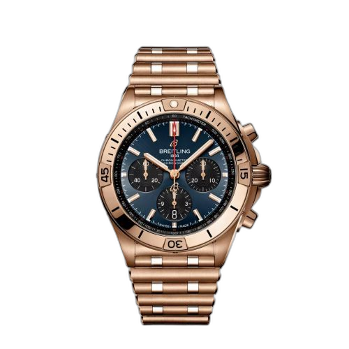 [RB01343A1C1R1] Chronomat B01 42 Super Bowl LVIII / Rouleaux