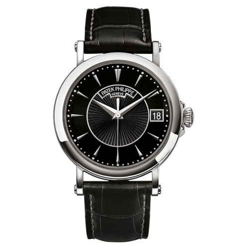 [5153G-001] Calatrava 5153 White Gold / Black