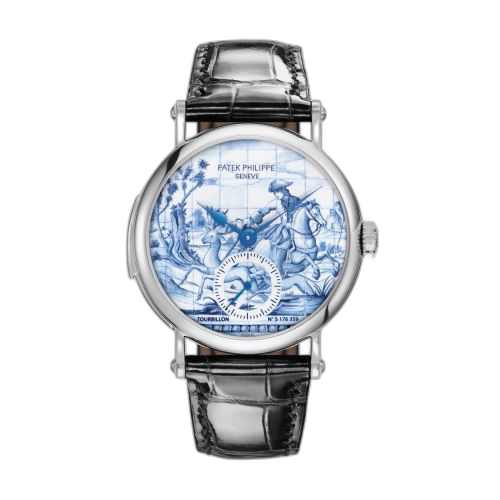 [5539G-014] Tourbillon Minute Repeater 5539 Azulejos