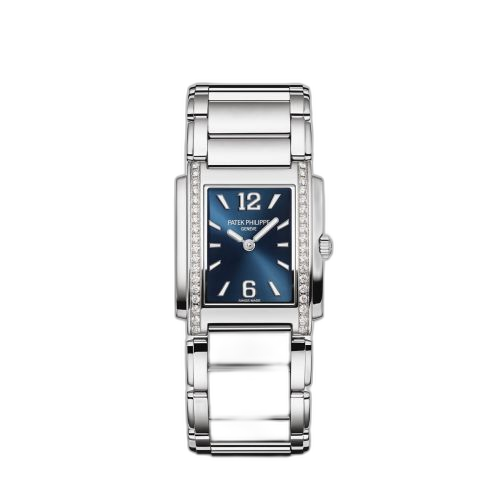 [4910/1200A-001] Twenty~4 Manchette Stainless Steel / Blue