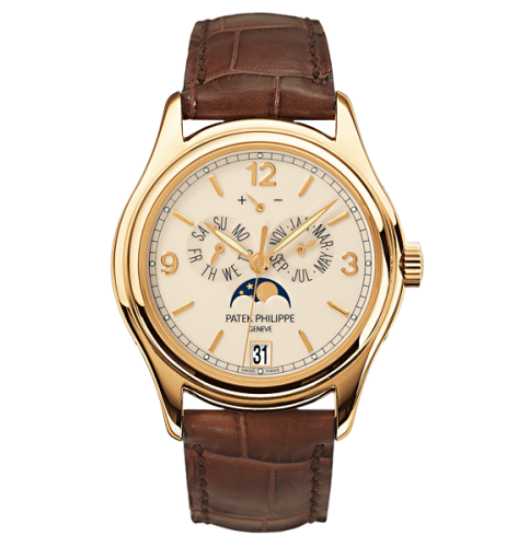 [5146J-001] Annual Calendar 5146 Yellow Gold / Cream