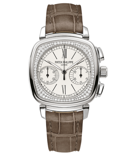 [7071G-001] Chronograph 7071 White Gold Silver