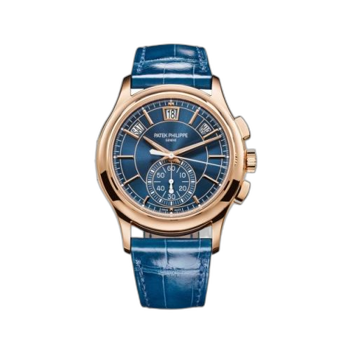 [5905R-010] Annual Calendar Chronograph 5905 Rose Gold / Blue
