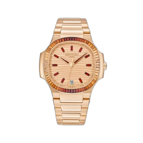 [7118/1300R-001] Nautilus 7118 Rose Gold / Spessartite