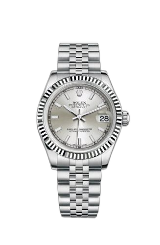 [178274-0009] Datejust 31 Stainless Steel Fluted / Jubilee / Silver