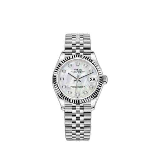 [278274-0006] Datejust 31 Stainless Steel Fluted / Jubilee / MOP
