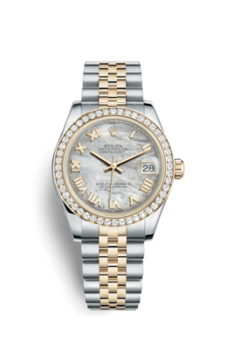 [178383-0003] Datejust 31 Rolesor Yellow Diamond / Jubilee / MOP Roman