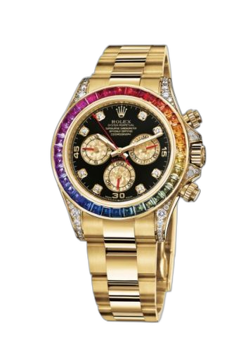 [116598RBOW-0001] Cosmograph Daytona Yellow Gold / Rainbow