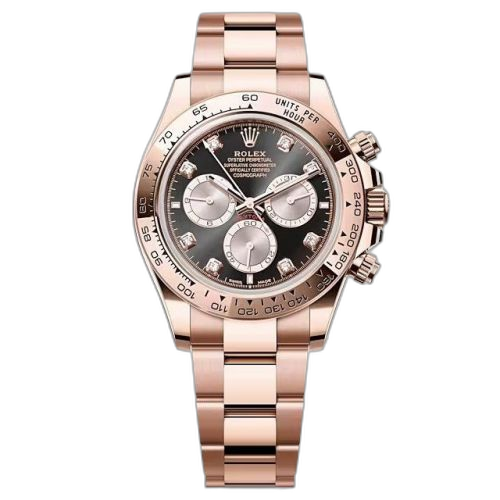 [126505-0002 (aka: M126505-0002)] Cosmograph Daytona Everose / Black - Sundust - Diamond / Oyster