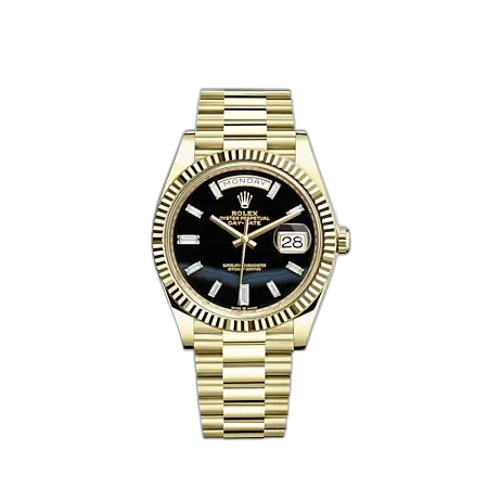 [228238-0059] Day-Date 40 Yellow Gold / Onyx