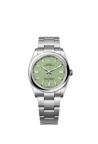 [126000-0011 (aka: m126000-0011)] Oyster Perpetual 36 Stainless Steel / Pistachio
