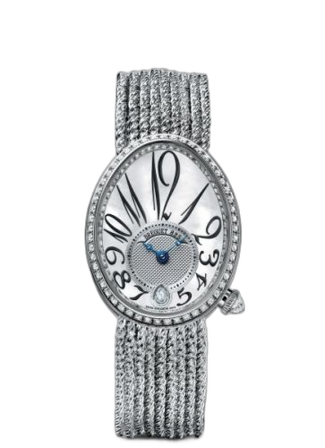 [8918BB/58/J39/D00D] Reine de Naples 8918 White Gold - Diamond / MOP / Bracelet