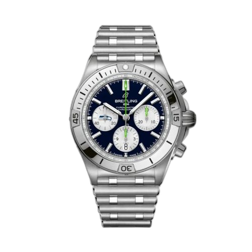 [AB01342B1C4A1] Chronomat B01 42 NFL Seattle Seahawks