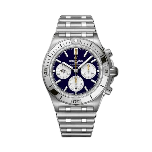 [AB01342B1K2A1] Chronomat B01 42 NFL Baltimore Ravens