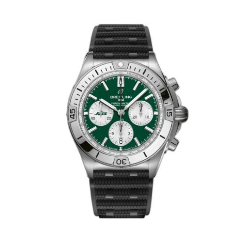 [AB01342B1L5S1] Chronomat B01 42 NFL New York Jets