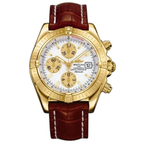 [K1335611/G570] Chronomat Evolution Yellow Gold / White