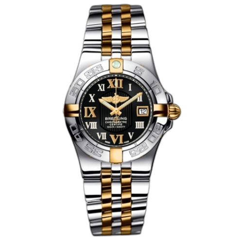 [B71340L2B951368D] Galactic 30 Two Tone Black / Roman / Two-Tone Bracelet