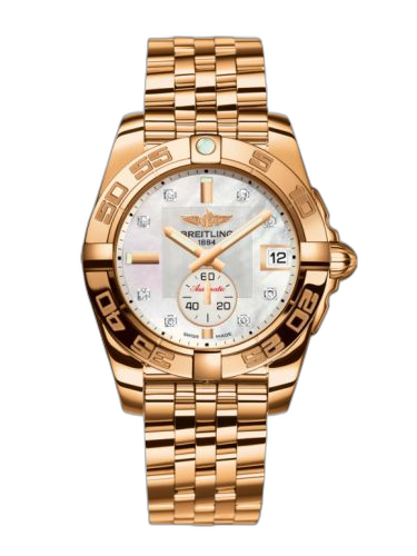 [H3733012.A725.376H] Galactic 36 Automatic Rose Gold / Pearl Diamond / Bracelet