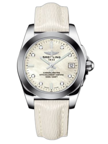 [W7433012.A780.236X] Galactic 36 Stainless Steel / SleekT / Pearl Diamond / Sahara