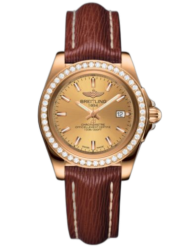 [H7133053.H549.211X] Galactic 32 Sleek Edition Rose Gold / Diamond / Golden Sun / Sahara