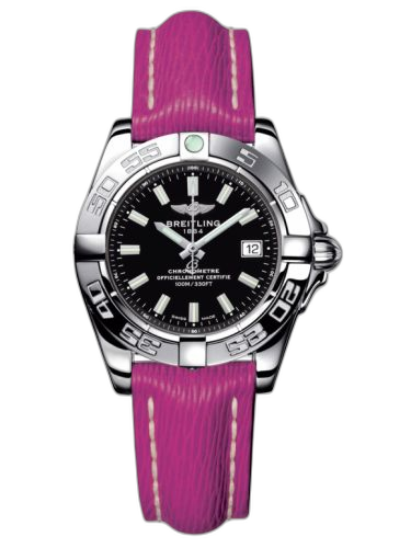 [A71356L2.BE76.241X] Galactic 32 Stainless Steel / Onyx Black / Sahara