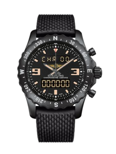 [M7836622.BD39.267S] Chronospace Military Blacksteel / Volcano Black / Rubber