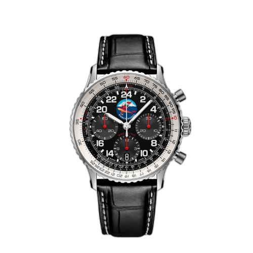 [AB02302A1B1P1] Navitimer B02 Chronograph 41 Cosmonaute Porco Rosso