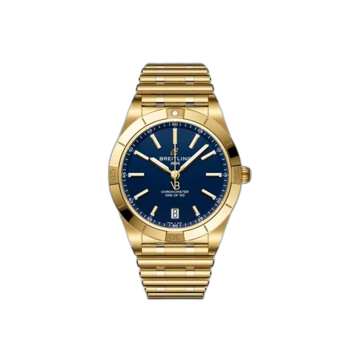 [K103801A1C1K1] Chronomat Automatic 36 Victoria Beckham Yellow Gold / Midnight Blue