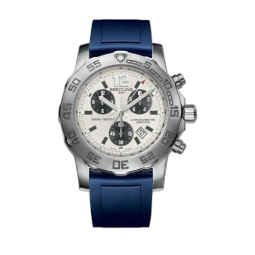 [A7338710G742145S] Colt Chronograph II Silver / Rubber