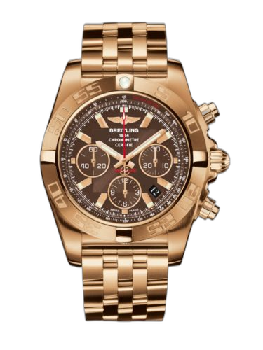 [HB011010.Q588.377H] Chronomat 44 Rose Gold / Metallica Brown / Bracelet